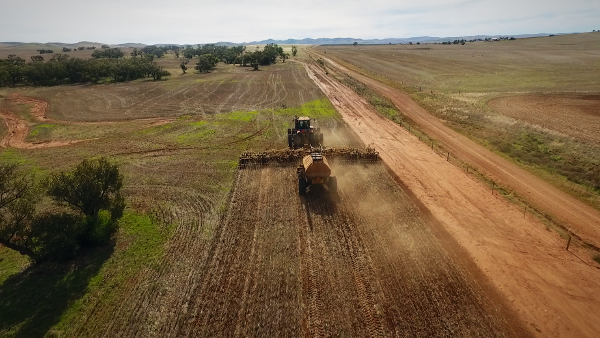 Seeding Princess Royal Station, Burra, SA